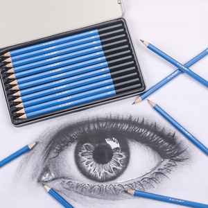 KALOUR Offerta Speciale: Set di 12 Matite in Grafite e Matite da Disegno in Scatola di Latta per Artisti Professionisti e Principianti - Product Image 2