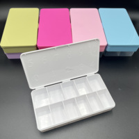 Boîte de rangement vide pour capsules d'ongles, couleur blanche, 11 tailles, haute qualité, prix compétitif, fournisseur chinois