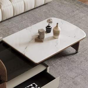 Chic Nordic Modern Lift Top <span class=keywords><strong>Mesa</strong></span> de <span class=keywords><strong>centro</strong></span> para sala de estar Durable Almacenamiento versátil <span class=keywords><strong>Estilo</strong></span> moderno Farmhouse Home Center Table - Product Image 3