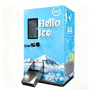 ตู้จำหน่ายน้ำแข็งอัตโนมัติ Haloo Vending Machine Supplier Screen 24 ชั่วโมง พร้อมระบบบรรจุน้ำแข็งอัตโนมัติ ตู้ ATM จำหน่ายน้ำแข็ง Haloo Vendin - Product Image 1