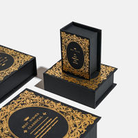 Scatole Regalo Magnetiche a Forma di Libro per Confezioni Regalo, Scatole Ecologiche per Gioielli