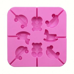 Molde de silicona para caramelos duros y pasteles con forma de coche de juguete, utensilios de cocina, molde para hornear sin BPA, OEM/ODM - Product Image 3