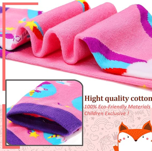 ถุงเท้ายาวถึงเข่าน่ารักสำหรับเด็กผู้หญิงถุงเท้ายาวถึงต้นขาถุงเท้าทรงสูงแปลกใหม่ใส่สบายสำหรับเป็นของขวัญ - Product Image 5