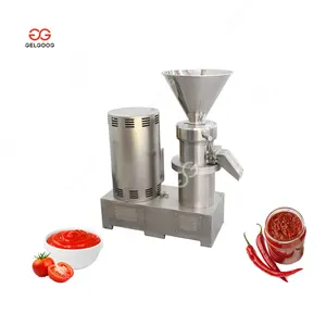 Gelgoog-máquina eléctrica pequeña para hacer pasta de tomate, equipo de procesamiento de molienda de jengibre, automática, precio