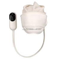 Masseur de tête pour soulager les migraines avec compresse chaude, rechargeable par USB, quatre modes pour soulager la tension, le stress et la gueule de bois