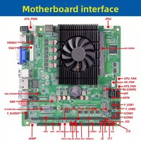 N100主板ITX工控电脑双网口NAS存储服务器第12代带窗口10 11 Linux
