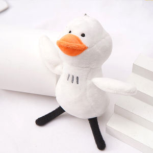 قلادة شهيرة لعام 2021 على شكل بطة وباندا من القطيفة مناسبة للجنسين، ألعاب قطنية ناعمة للأطفال الصغار للعب، حيوانات محشوة من مواد آمنة - Product Image 3