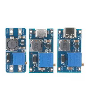 MT3608 dc-dc可调升压模块2A升压板升压模块，带微型USB 2V-24V至5V 9V 12V 28V - Product Image 1