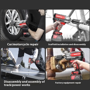 21V Lithium <b>Battery</b> Brushless Impact Wrench Large Torque Industrial Grade for Auto Repair Worker for DIY Projects - Product Image 3