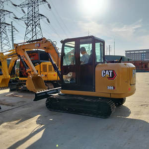 EPA Mini Caterpillar Cat306 Pelles hydrauliques sur chenilles d'occasion 6 tonnes Pelle à godets d'occasion - Product Image 4