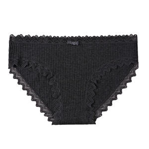 Culotte japonaise en coton à bords en dentelle pour fille et adolescente, lingerie sexy, Offre Spéciale, R10843S - Product Image 4