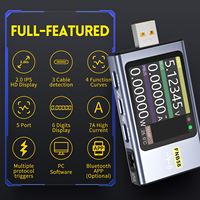 Testeur USB FNIRSI FNB58 Voltmètre Ampèremètre Détection de charge rapide TYPE-C Testeur USB