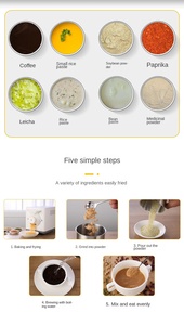 Electric Automatic <strong>Drum</strong> <strong>Coffee</strong> <strong>Roaster</strong> <strong>for</strong> Home Kitchen Use Smart Control 100g-1000g Capacity Roast Grind Rice &amp; <strong>Coffee</strong> Beans - Product Image 4