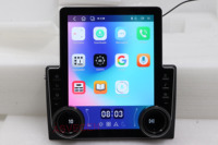 Autoradio Tesla 9,7 pouces Android 13 avec double bouton rotatif et grand écran, 4+64 Go, compatible avec toutes les machines Android à écran de 9 et 10 pouces