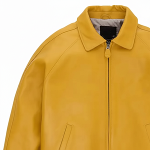 Chaqueta de Cuero Varsity Personalizable, Resistente al Viento y Elegante - Product Image 1