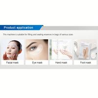 Ligne de production de masques faciaux Gtop à six têtes entièrement automatique pour le remplissage et le scellage de masques faciaux