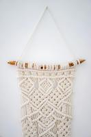 Cordon de ceinture en coton naturel tressé solide fabriqué en Chine, noir et blanc, cordon de ceinture tissé
