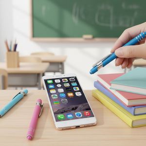Stylo à bille publicitaire fantaisie en plastique et aluminium personnalisé - Product Image 3