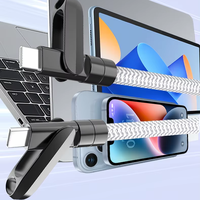 Cable USB-C de Carga Rápida de 100W y 1.2M, Metálico y de Nailon, con Conductor de Cobre Puro, Personalizable, Venta al Por Mayor