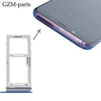 Tempat Kartu SIM Mikro 5 Warna untuk Samsung Galaxy S9 S9 Plus G960 G965, Pengganti Slot Tempat Kartu SIM