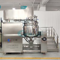 Machine de mélange et d'émulsification de sauce pour la fabrication de ketchup et de purée de tomates, 300L, en acier inoxydable SUS304, à économie d'énergie, pour l'industrie alimentaire
