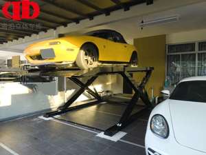 Pont élévateur à ciseaux hydraulique mécanique de haute qualité pour stationnement de voitures, sur le sol, pour <span class=keywords><strong>garage</strong></span> automobile - Product Image 4