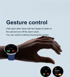 2024 Reloj inteligente clásico 4 para hombres y mujeres, juego de pantalla redonda, Modo deportivo, reloj inteligente con llamada BT para teléfono - Product Image 2