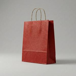 ถุงกระดาษคราฟท์สีน้ำตาลเนื้อหนา 100 แกรม แบบใช้แล้วทิ้ง - Product Image 3