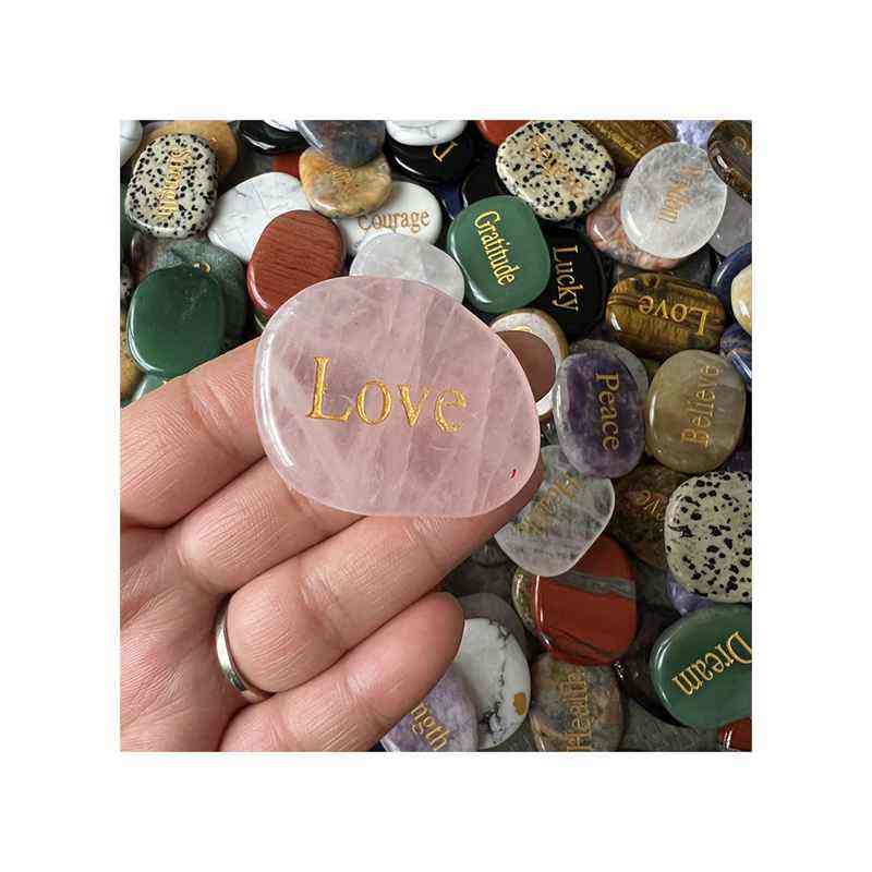 LOVE Words stones