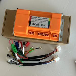 Contrôleur intelligent silencieux à onde sinusoïdale 1500W 2000W pour moteur vectoriel de tricycle électrique à deux roues avec faisceau de câblage - Product Image 2