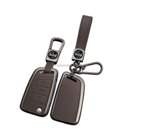Couverture de clé de voiture en métal de nouveau style et coque de clé en métal automatique et étui de clé en métal de voiture de mode