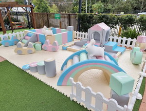 Plusieurs couleurs et pont arc-en-ciel de haute qualité et grimpeur pour les enfants pour créer une imagination illimitée et jouer librement - Product Image 4