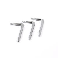 Clé Torx en acier au carbone zingué, forme en L, tailles personnalisées T10 T15 T20 T30 T25 T27, avec trou, clé Allen hexagonale Torx