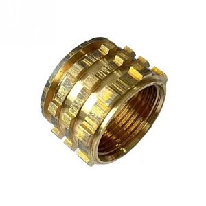 <span class=keywords><strong>1</strong></span>/2 "3/<span class=keywords><strong>4</strong></span>" <span class=keywords><strong>1</strong></span> "Thép kẹp chèn khe cắm đôi nữ nam chủ đề chèn Nut cho PPR ống - Product Image 3