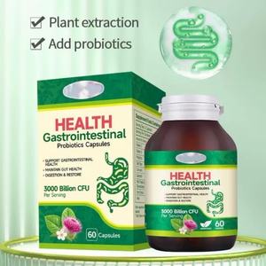 Alta Qualidade Gastrointestinais Probióticos Cápsulas-Natural Infundido com Ervas, Apoia a Saúde Intestinal e Digestão, Equilibra a Flora Intestinal - Product Image 2
