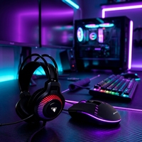 Headset DJ Stereo Berkabel 3.5mm Laris Manis, Peredam Kebisingan, untuk Studio Rekaman, Monitor, Penerbangan, dan Ponsel