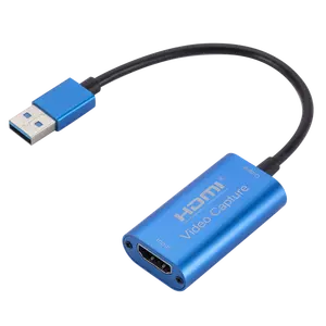 Perekaman Video HD Kotak Permainan Live Video Capture HDMI Tipe USB 3.0 Mobile Phone Hdmi Video Capture Card