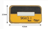 Sıcak satış robucounterfeit Siglo kutusu Premium RFID anti-sahte kendinden etiket kağıt puro etiketleri ve bantları ambalaj