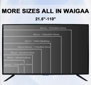 تلفزيون ذكي Pixel بدون إطار من المصنع الأصلي، مقاسات 32 43 50 55 60 65 70 75 85 بوصة، بدقة 4K Ultra HD، يعمل بنظام Android ويدعم Wifi، بتقنيات LED و OLED و QLED - Product Image 2