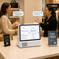 Dispositif de traduction intelligent Android avec écran IPS, traduction vocale, plus de 100 langues