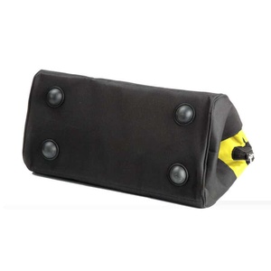 <b>Tool</b> <b>Bag</b> With Multiple Pockets Durable Oxford Material Black And Yellow Color Simple Style For Portable <b>Tool</b> Storage - Product Image 2