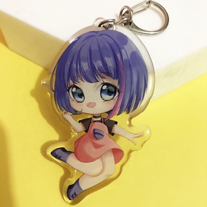 Tùy Chỉnh Hình Bán Buôn Quà Tặng Khuyến Mại Ảnh Kỹ Thuật Số Anime Acrylic Charm <span class=keywords><strong>Keychain</strong></span> Bt21 - Product Image 4