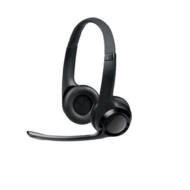 For Wireless PC Headphones with USB/3.5mm Jack Active Noise Cancelling Digital Display for 5.3 for Office Mobile Use