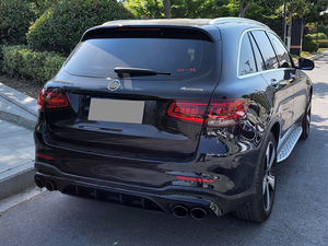 <span class=keywords><strong>Precio</strong></span> de fábrica 2020-<span class=keywords><strong>2022</strong></span> para Mercedes Benz <span class=keywords><strong>GLC</strong></span> Coupe X253, actualización de parachoques de coche, garganta trasera, nuevo Kit de carrocería completo GLC63S AMG, Kits completos - Product Image 4