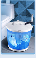 Lave-linge manuel portable non électrique, essoreuse, laveuse/sécheuse de comptoir, machine à laver manuelle