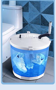 <span class=keywords><strong>Lavadora</strong></span> Manual Portátil, Secadora por Centrifugado, <span class=keywords><strong>Lavadora</strong></span>/Secadora Manual de Sobremesa, Sin Necesidad de Electricidad - Product Image 2