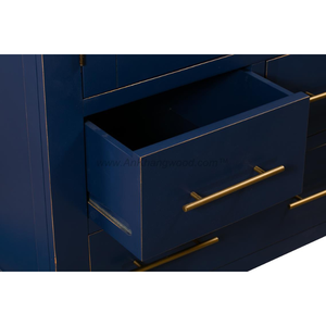 Gabinete de madera 5 cajones Precio al por mayor Nuevo diseño Muebles de dormitorio Roble Sostenible/Pino/Acacia Madera maciza Suministro directo - Product Image 4