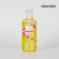 Parfum pétale personnalisable extraits de gel douche longue durée hydratant nourrissant gel douche nettoyant doux