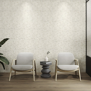 Piastrelle a Mosaico Circolari in Avorio 12x12 Pollici, Decorazione per Pavimenti e Pareti in Pietra Naturale - Product Image 5