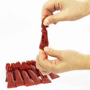 Sıcak satış pet malzemeleri köpek trets diş sopa sığır lezzet diş fırçası şekli köpek aperatifler için ödülleri ham organik köpek çiğnemek sopa - Product Image 2